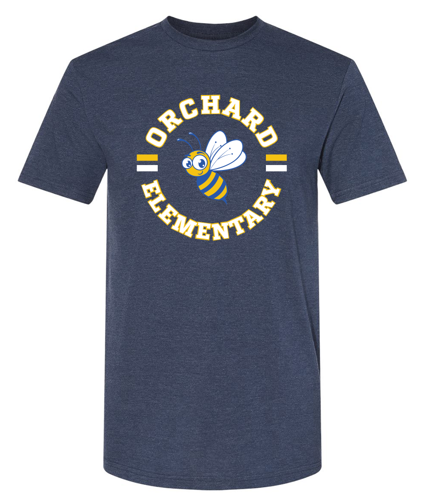 Orchard Bees T-Shirt #2 - Navy