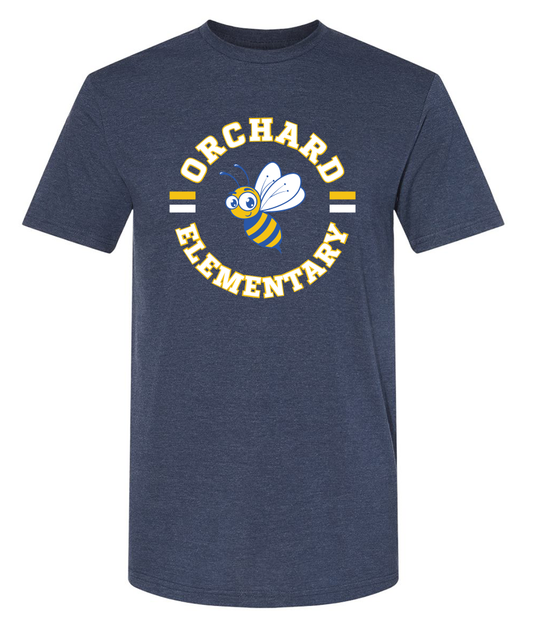 Orchard Bees T-Shirt #2 - Navy